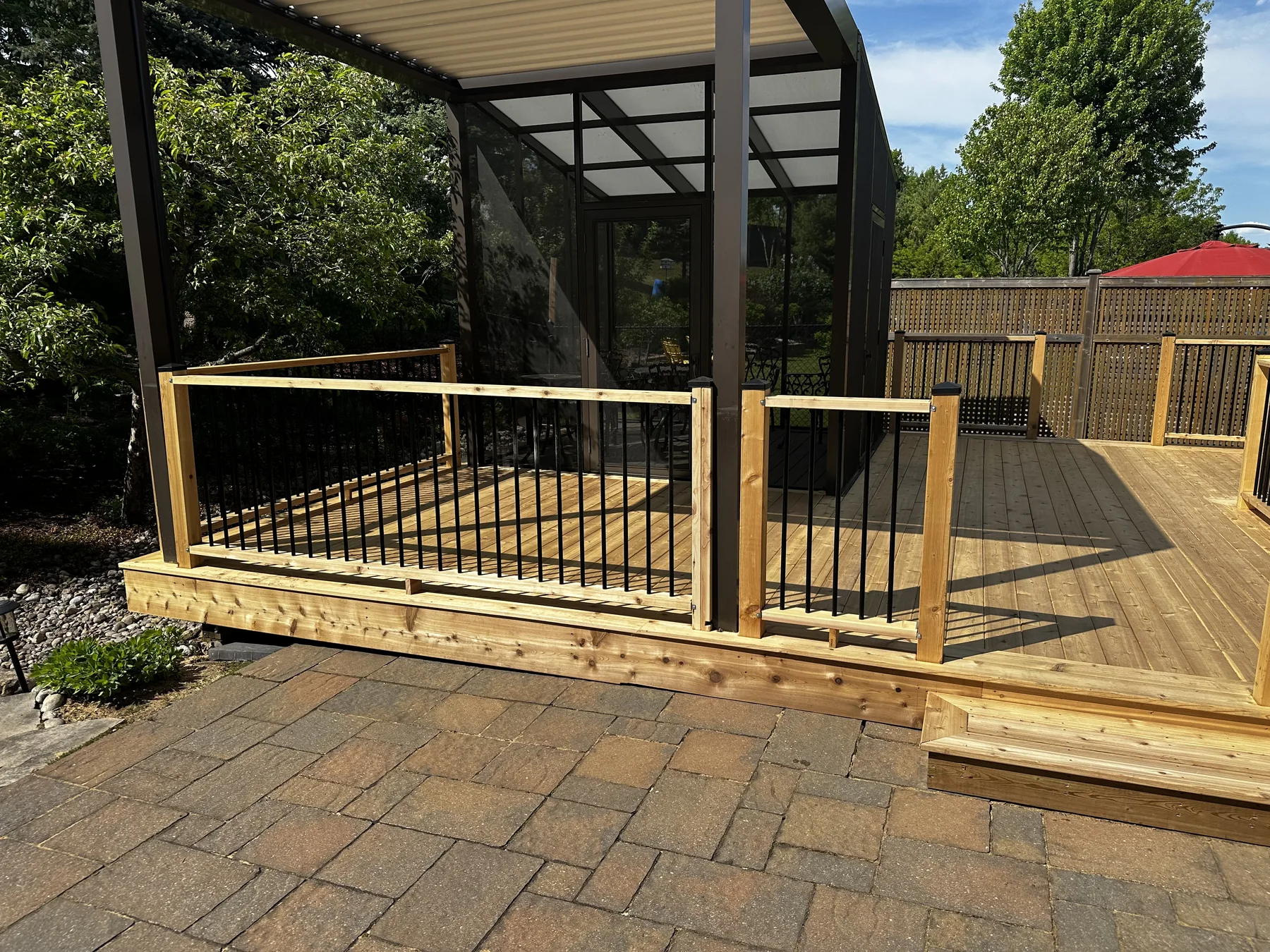 Deck project 9 by McVeigh Fence & Deck in Ottawa